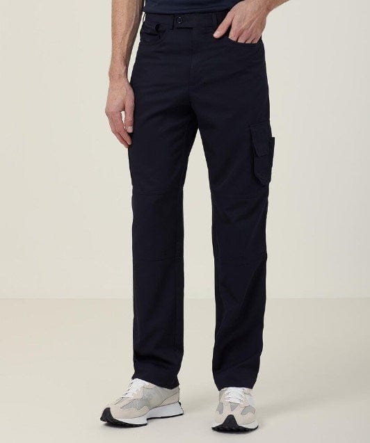 NNT Mens Poly Viscose Gaberdine Flex Waist Cargo Pant