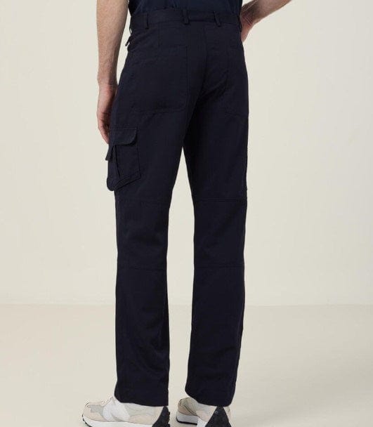 NNT Mens Poly Viscose Gaberdine Flex Waist Cargo Pant