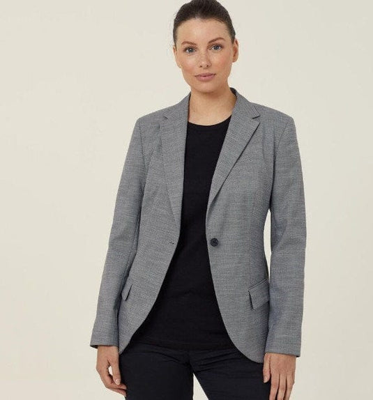 NNT Womens Linen Look Half Lined Jacket