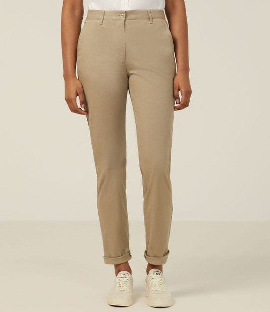 NNT Womens Stretch Cotton Chino Pant