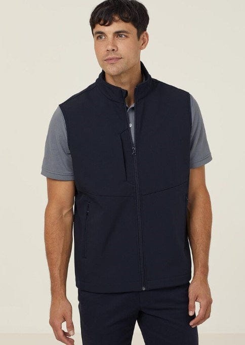 Mens NNT Bonded Fleece Zip Vest