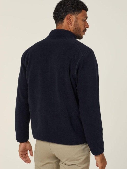 NNT Mens Polar Fleece Zip Neck Pullover