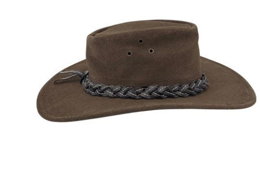 Jacaru Mens Wallaroo Suede Hat