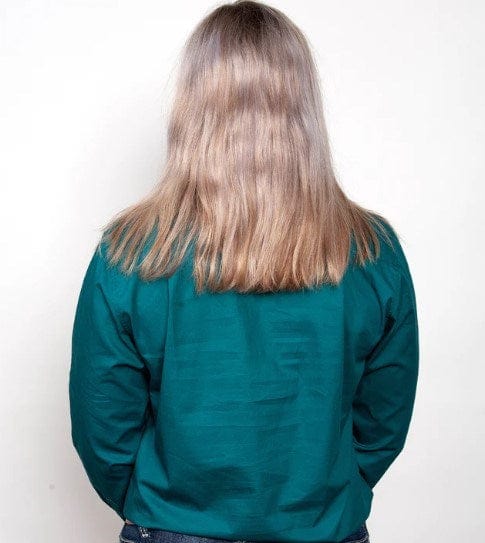 Just Country Womens Jahna 1/2 Button-Forest Green