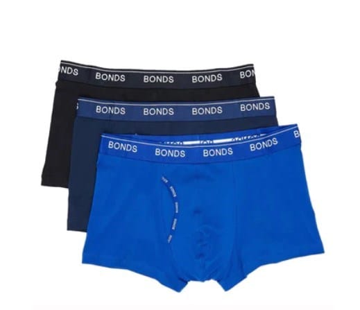 Bonds Mens Guyfront Trunk 3 Pack