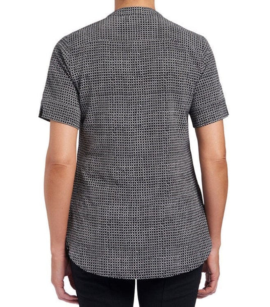 NNT Womens Pixel Print S/S Tunic
