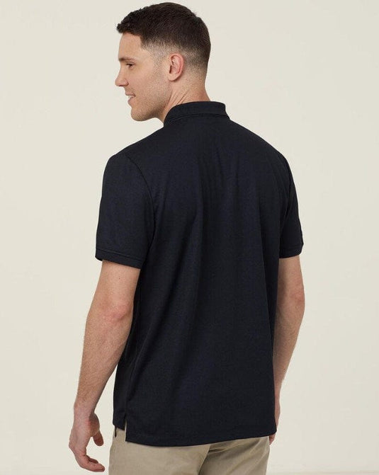 NNT Mens Antibacterial Polyface Short Sleeve Polo