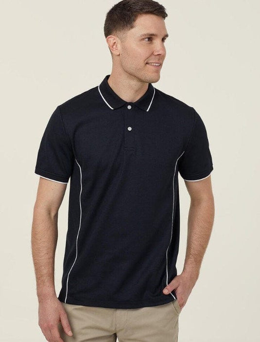 NNT Men Antibacterial Polyface Short Sleeve Tipped