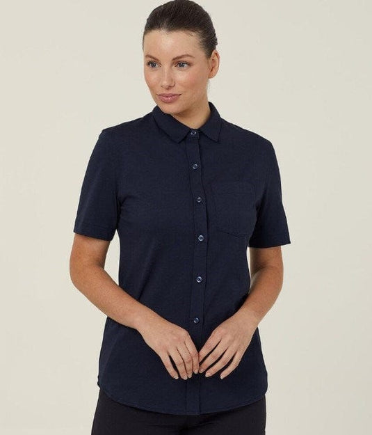 NNT Womens Antibacterial Jersey Britt Short Sleeve Shirt