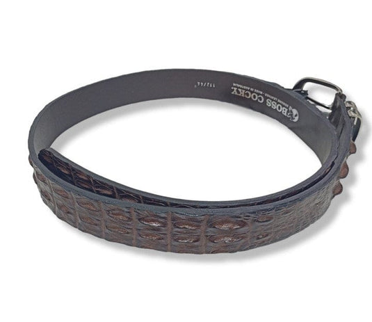 Boss Crocky Mens Genuine Leather Crocodile Belt