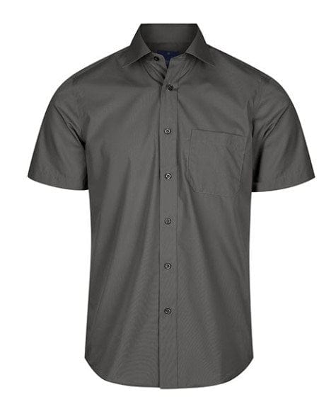 Gloweave Mens Nicholson Premium Poplin Short Sleeve Shirt