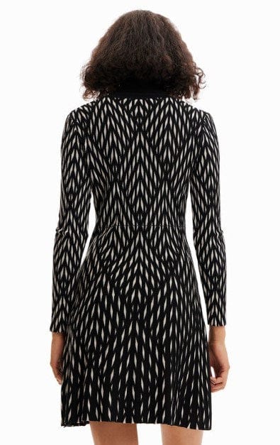 Desigual Womens Geometric Short Dress