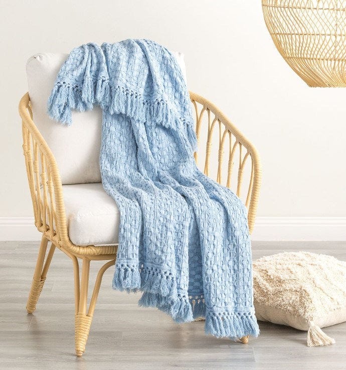 Load image into Gallery viewer, Renee Taylor Alysian Washed Cotton Textured Throw
