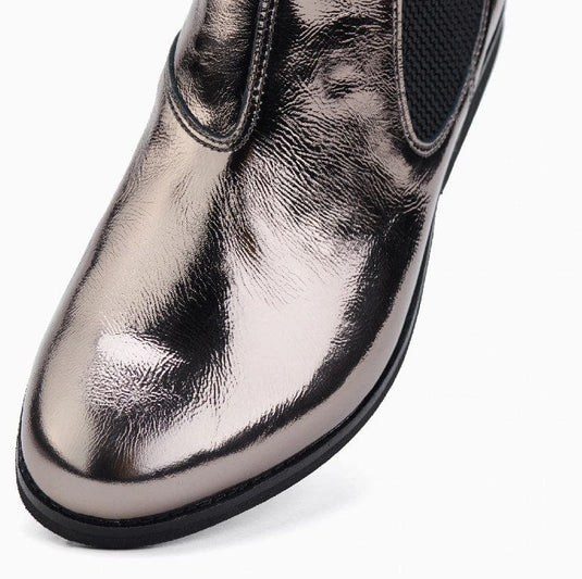 Rollie Womens Chelsea Pewter Crinkle