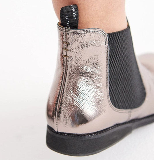 Rollie Womens Chelsea Pewter Crinkle