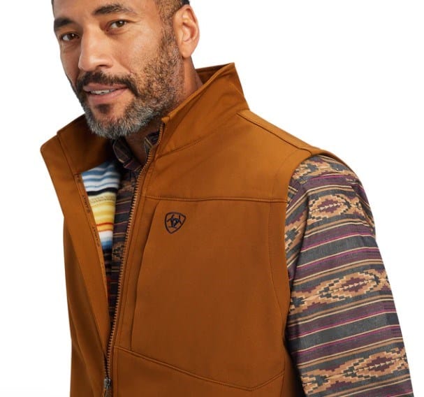 Load image into Gallery viewer, Ariat Mens Logo Softshell Vest
