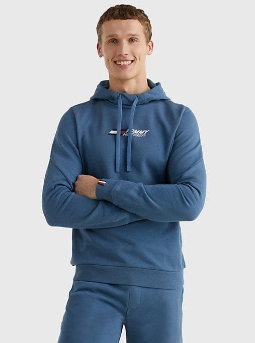 Tommy Hilfiger Mens Sport TH Cool Essential Logo Hoody