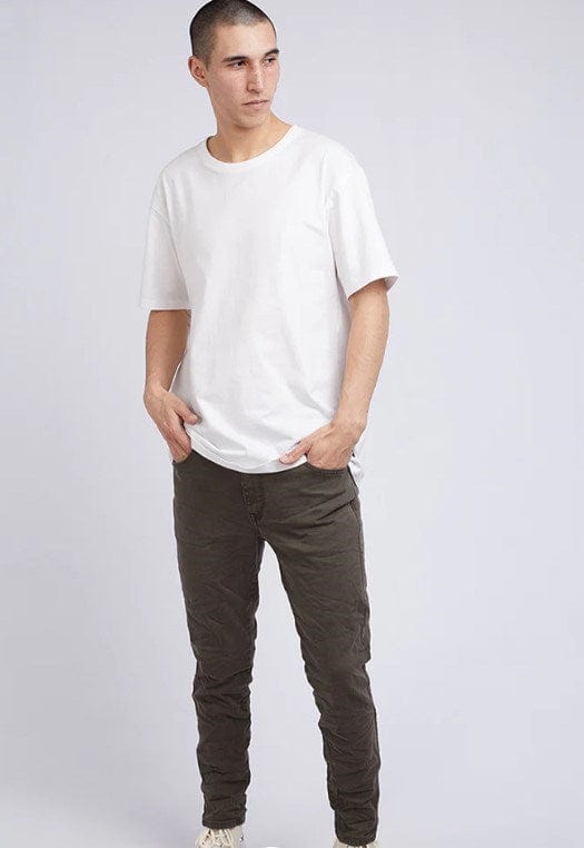 Load image into Gallery viewer, Silent Theory Mens A1 Soho Jean Trashed Khaki
