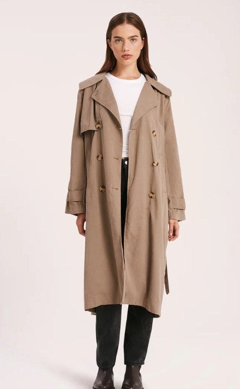 Nude Lucy Womens Odyssey Trench Coat