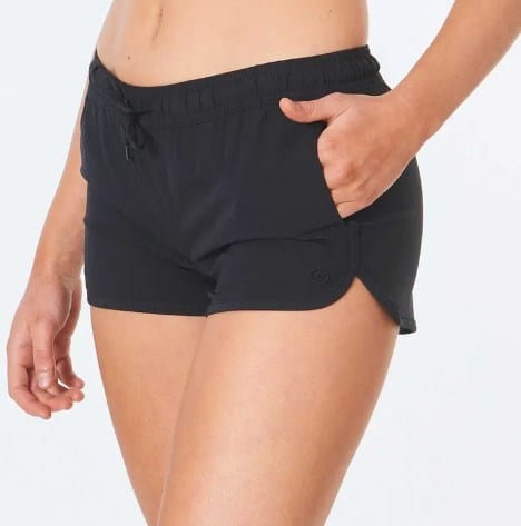 Lululemon Ribbed Contoured Shorts Black Size 12 - $65 New With