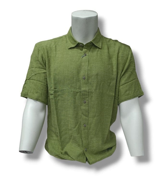 Load image into Gallery viewer, James Harper Mens Short Sleeve Shirt - Kelp
