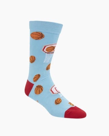 Load image into Gallery viewer, Bamboozld Mens Hoops Bamboo Sock
