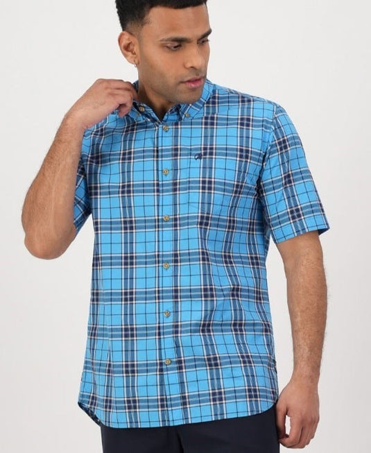 Swanndri Mens Grendon Short Sleeve Shirt