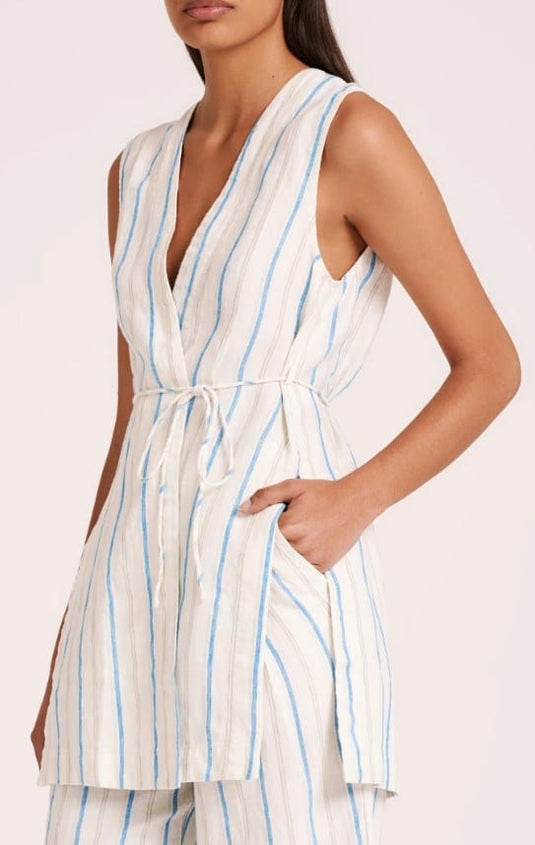 Nude Lucy Womens Yin Linen Vest