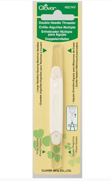 Clover Double Needle Threader