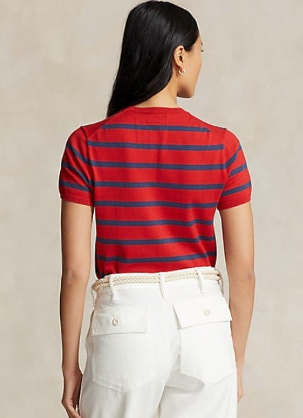 Ralph Lauren Womens Knit Pullover - Red