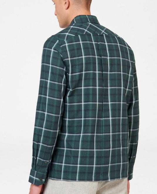 Ben Sherman Mens Grid Check Shirt
