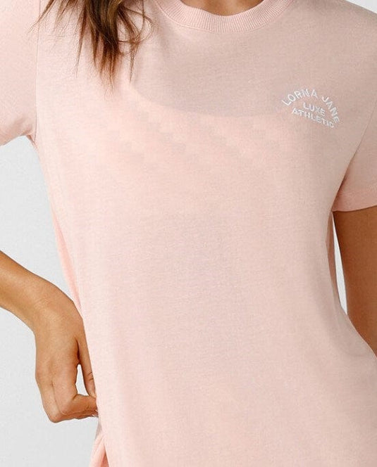 Lorna Jane Womens Lotus T-Shirt - Sunkissed Peach