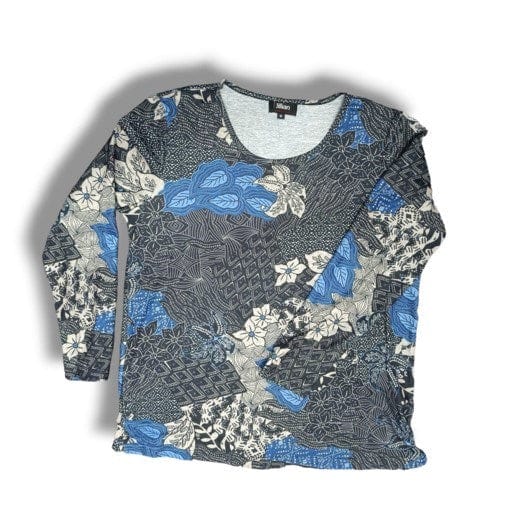 Load image into Gallery viewer, Jillian Womens Abstract Print Top And Scarf
