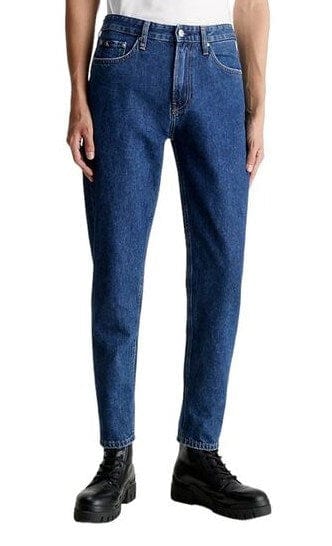 Calvin Klein Mens Regular Taper Denim Dark