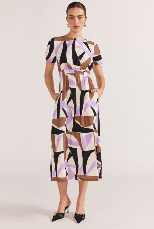 Staple The Label Womens Evoke Midi Dress