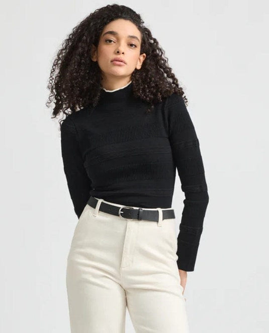 Toorallie Womens Ottoman Roll Neck