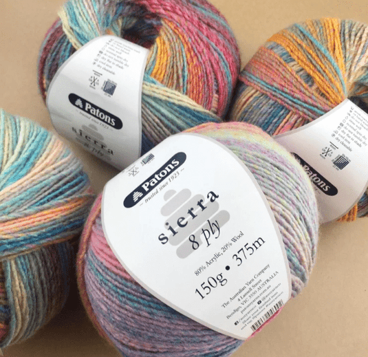 Patons Sierra 8 ply Yarn