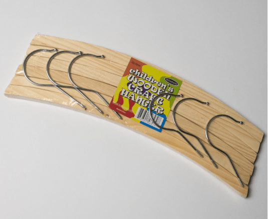 Sullivans Wooden Craft Hangers - Pack of Six (Child Sized)