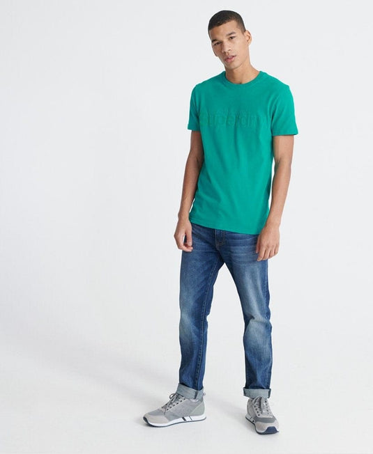 Superdry Core Faux Suede Tee