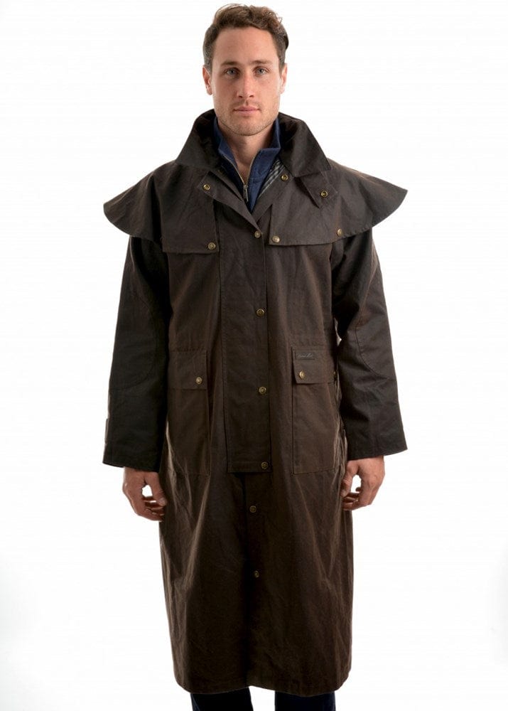 Load image into Gallery viewer, Thomas Cook Oilskin Long Coat
