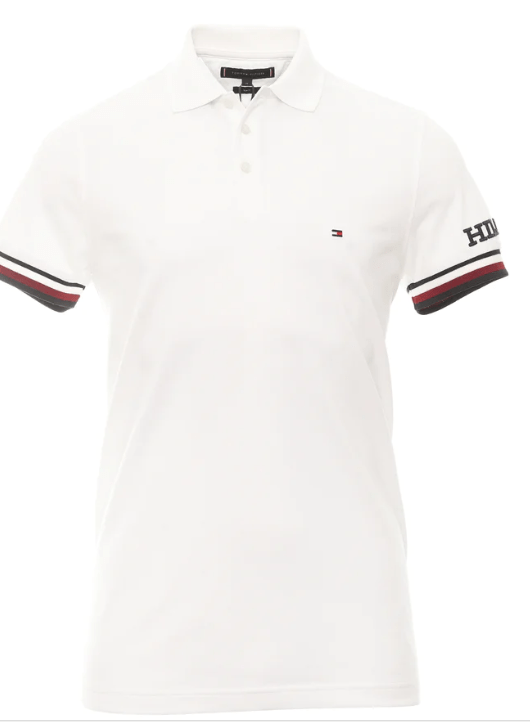 Load image into Gallery viewer, Tommy Hilfiger Mens WCC Zip Regular Polo White
