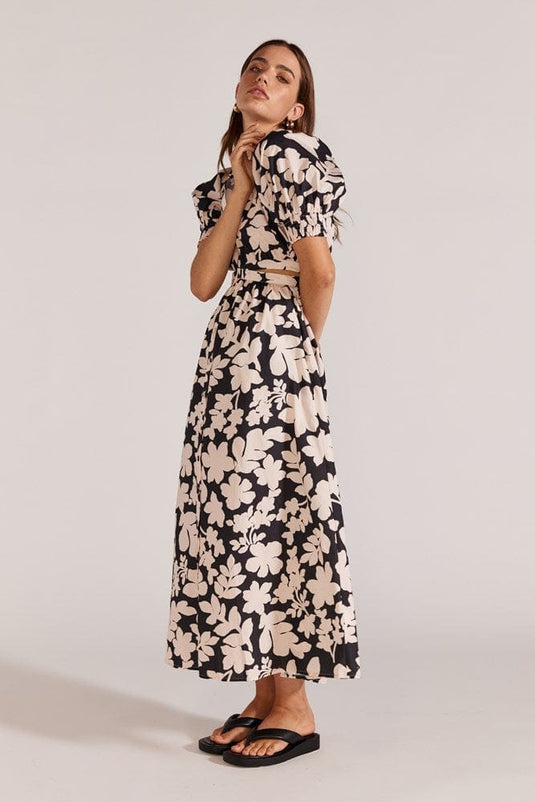 Staple the Label Selita Cut Out Midi Dress