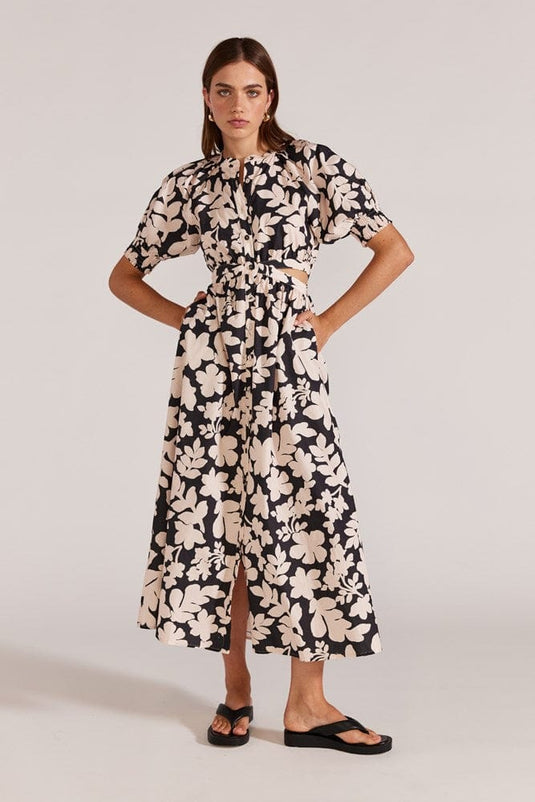 Staple the Label Selita Cut Out Midi Dress