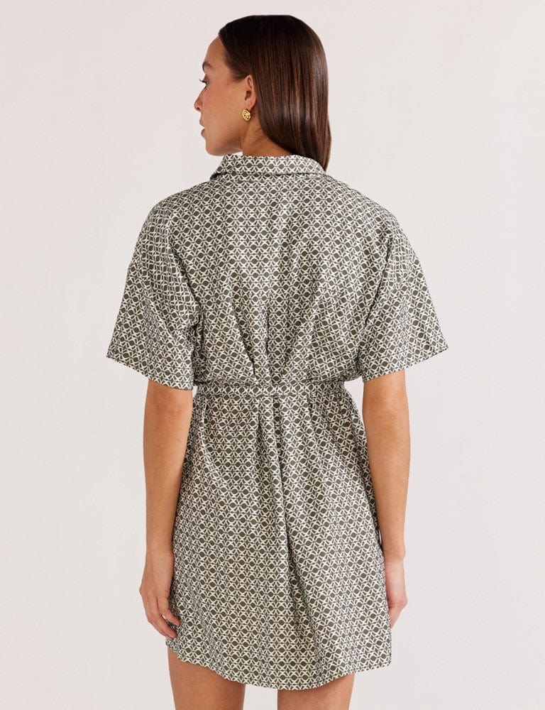 Load image into Gallery viewer, Staple The Label Cyprus Mini Shirt Dress

