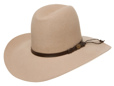 Statesman Wallaroo Smooth Fur Felt - Light Beige