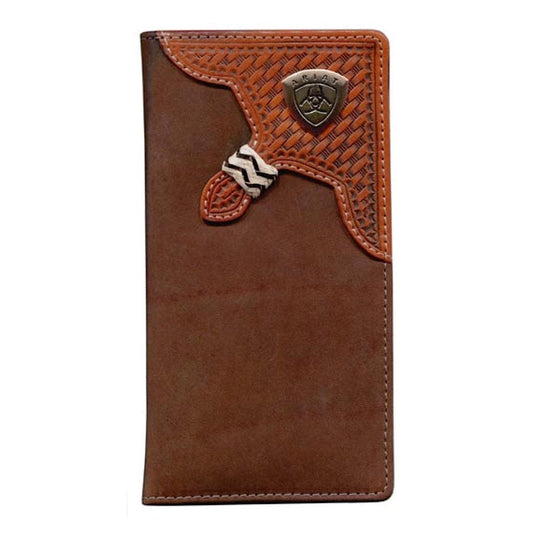 Ariat Rodeo Wallet - Basket Weave Overlay