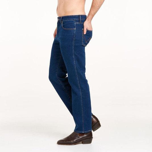 Wrangler Mens Classic Slim Straight Jean - Indigo
