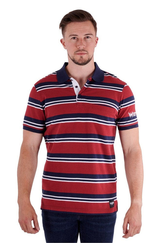 Wrangler Mens Tony Short Sleeve Polo