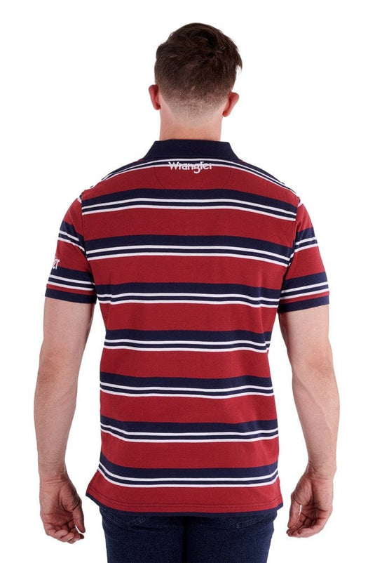 Wrangler Mens Tony Short Sleeve Polo