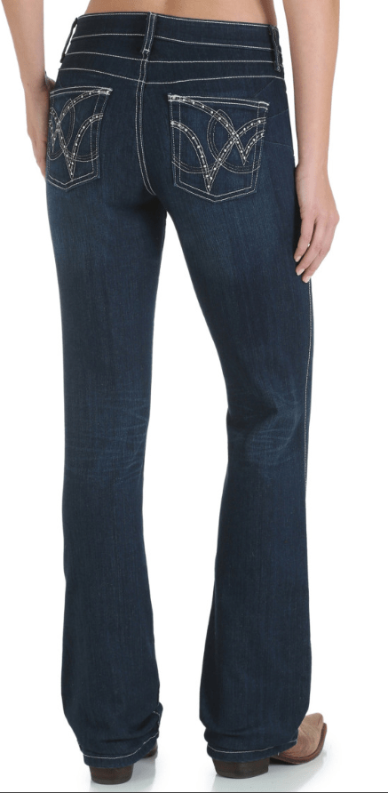 Wrangler Womens Riding Q Baby Booty Jean
